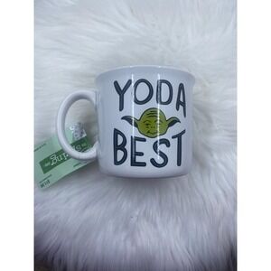 Star Wars White "Yoda Best" Mug‎ Cup NWT